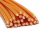 Preview: Plastic welding rods PE-HD 4mm round Orange (RAL2000) 25 rods HDPE | az-reptec