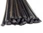Preview: Plastic welding rods PBT 4mm triangular Black 25 rods front | az-reptec