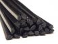 Preview: Plastic welding rods PBT 4mm triangular Black 25 rods | az-reptec