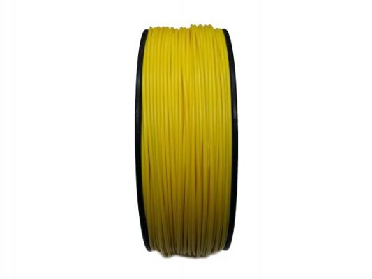 Plastic welding rod PE-HD 4mm round Yellow (RAL1018) 2,4 kg coil HDPE front | az-reptec