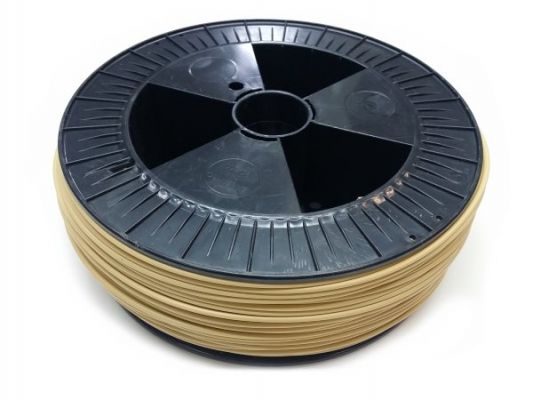 Plastique fil a souder PE-HD 4mm Ronde Beige (RAL1001) 2,4 kg Bobine HDPE | az-reptec