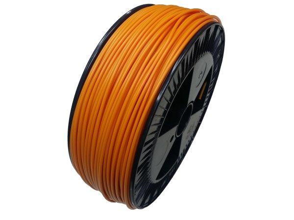 Plastique fil a souder PE-HD 4mm Ronde Orange (RAL2000) 2,4 kg Bobine HDPE | az-reptec