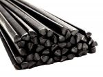 Plastique baguettes de soudure PA 4mm Triangulaire Noir 25 Barres